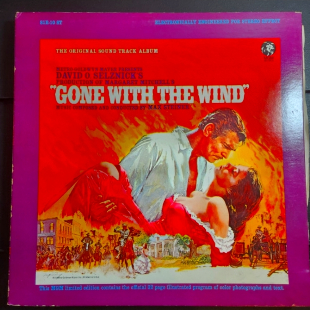 Max Steiners - Gone with the Wind - 12" Vinyl Record